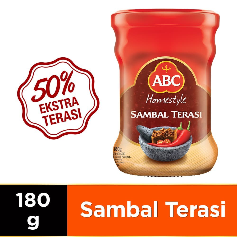 

PROMO ABC SAMBAL TERASI 180 G TERMURAH