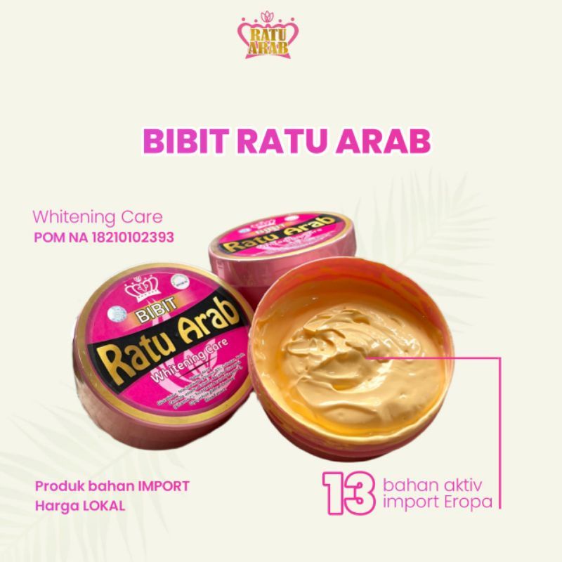 BIBIT RATU ARAB LOTION PEMUTIH BADAN TERBAIK | HB PEMUTIH TERBAIK