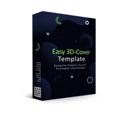 Kumpulan Terlengkap Template E-Cover 3D Terbaik
