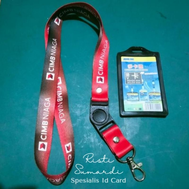 

Ready Tali CIMB NIAGA Gradasi Terbaru Harga Promo Lanyard Custom