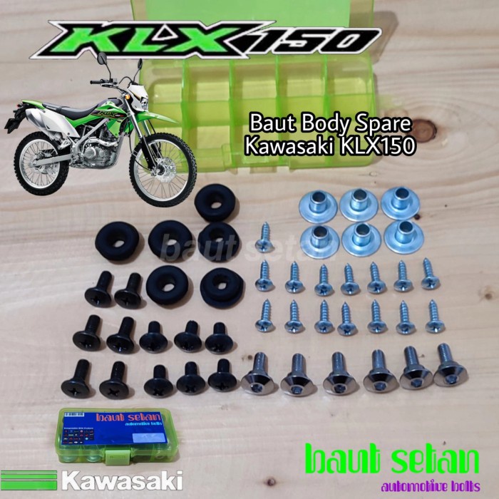 Baut Spare Body Kawasaki KLX 150 (Baut Cadangan Body Motor)