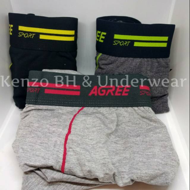 Agree Boxer Mens Brief isi 2pcs
