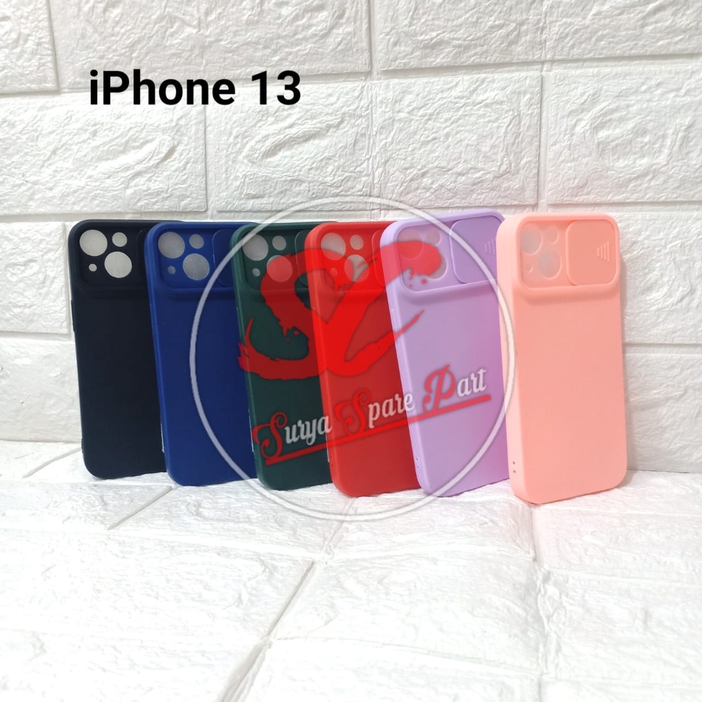 Softcase Slide Camera Protector Iphone 13 13 Mini 13 Pro 13 Pro Max