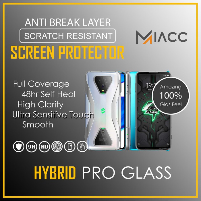 PREMIUM HYDROGEL XIAOMI BLACK SHARK 2 3 PRO ANTI GORES FULL SCREEN