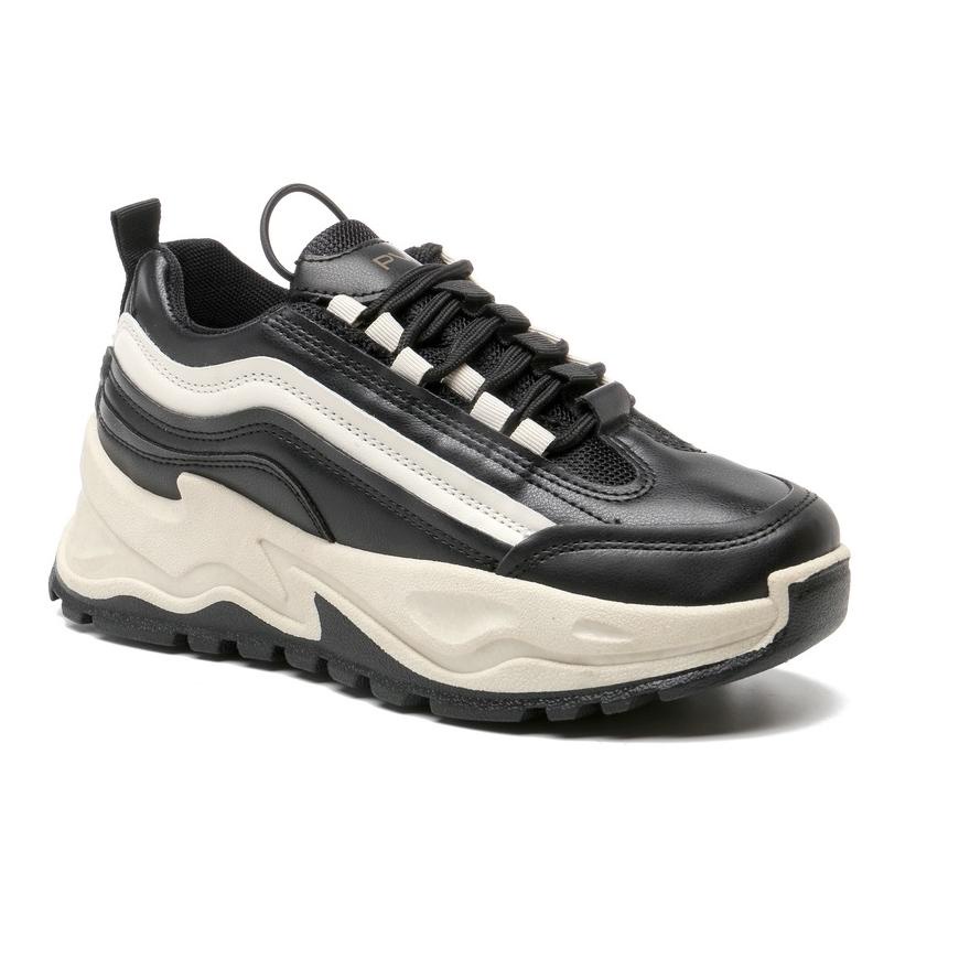 Harga TERMURAAH.. PVN Taecyeon Sepatu Sneakers Wanita Casual Sport Shoes Black 234