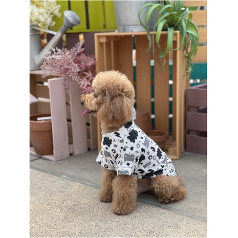 Bbaju Anjing Poodle Pawpawsome Projects Black And White Printing