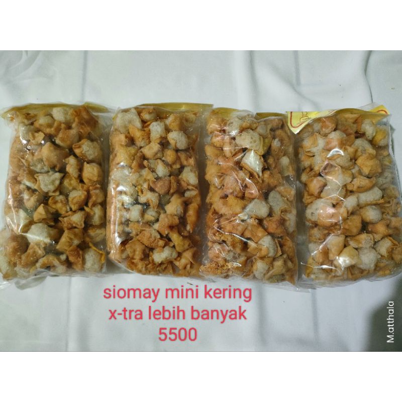 

siomay mini kering