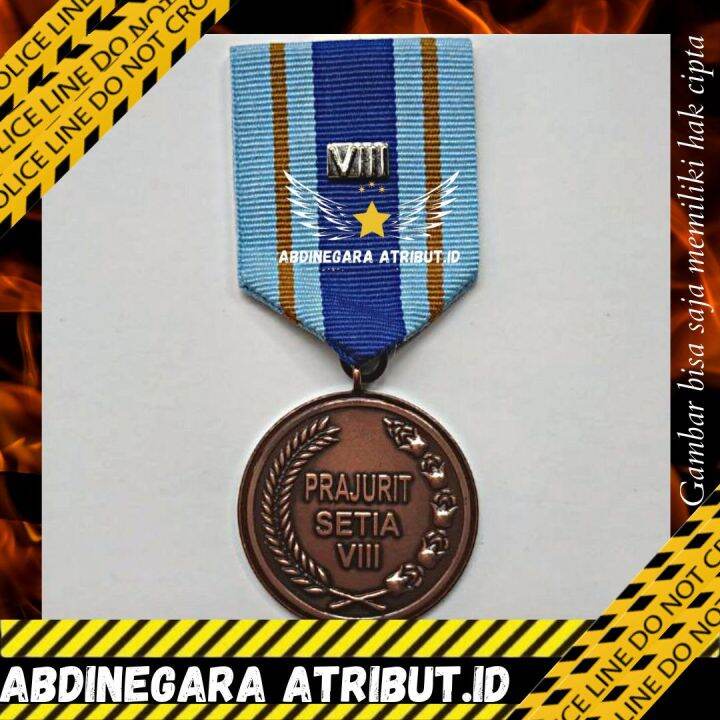 

Satya lencana tni pdu 8 tahun cod perlengkapan militer Abdinegara atribut
