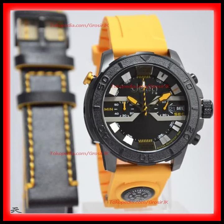 Terbaru Jam Jeep Cowok Terbaru Original Sporty | Jam Jeep Pria
