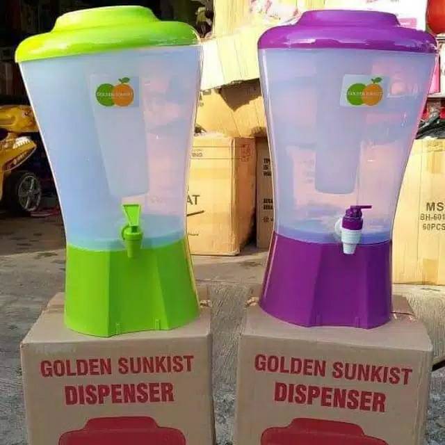 Dispenser golden sunkist