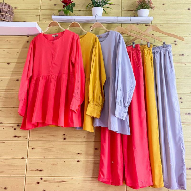 NADA GISELLA || PAJAMAS SET POLOS