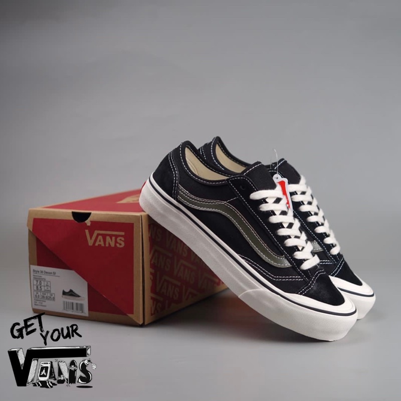 Vans Style 36 Decon SF Black Green White Original 100% Bnib