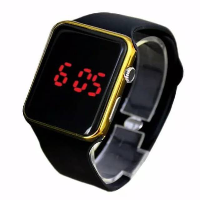 LD1 Jam Tangan LED Digital Watch mirip Apple look