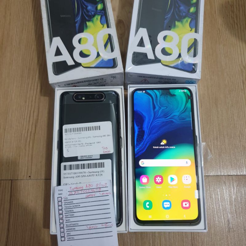 Samsung A80 Dual sim no minus SM-A805F 8GB/128GB