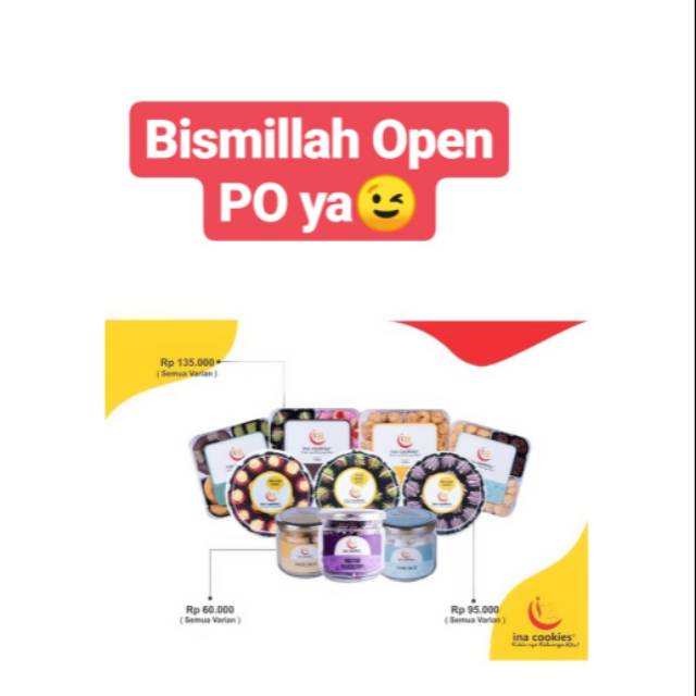 

(PO) Kue lebaran Ina cookies
