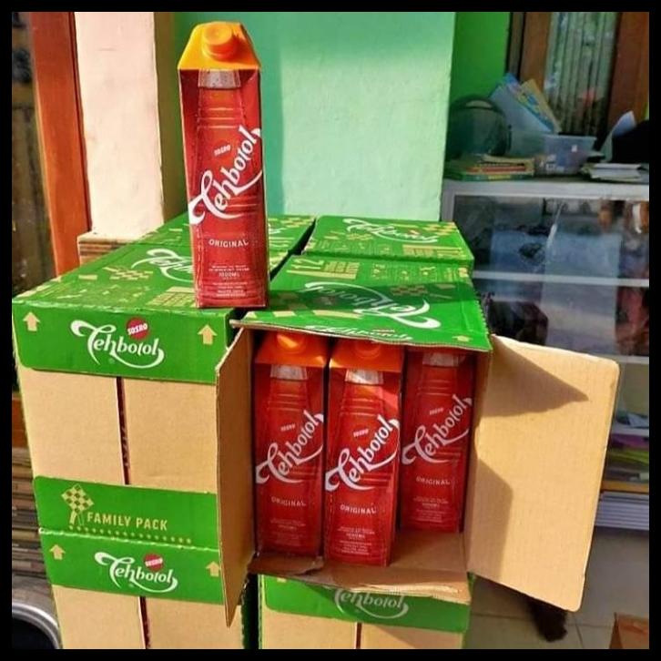 

DISKON TERBATAS !!! TEH BOTOL KOTAK SOSRO 1 LITER TERLARIS