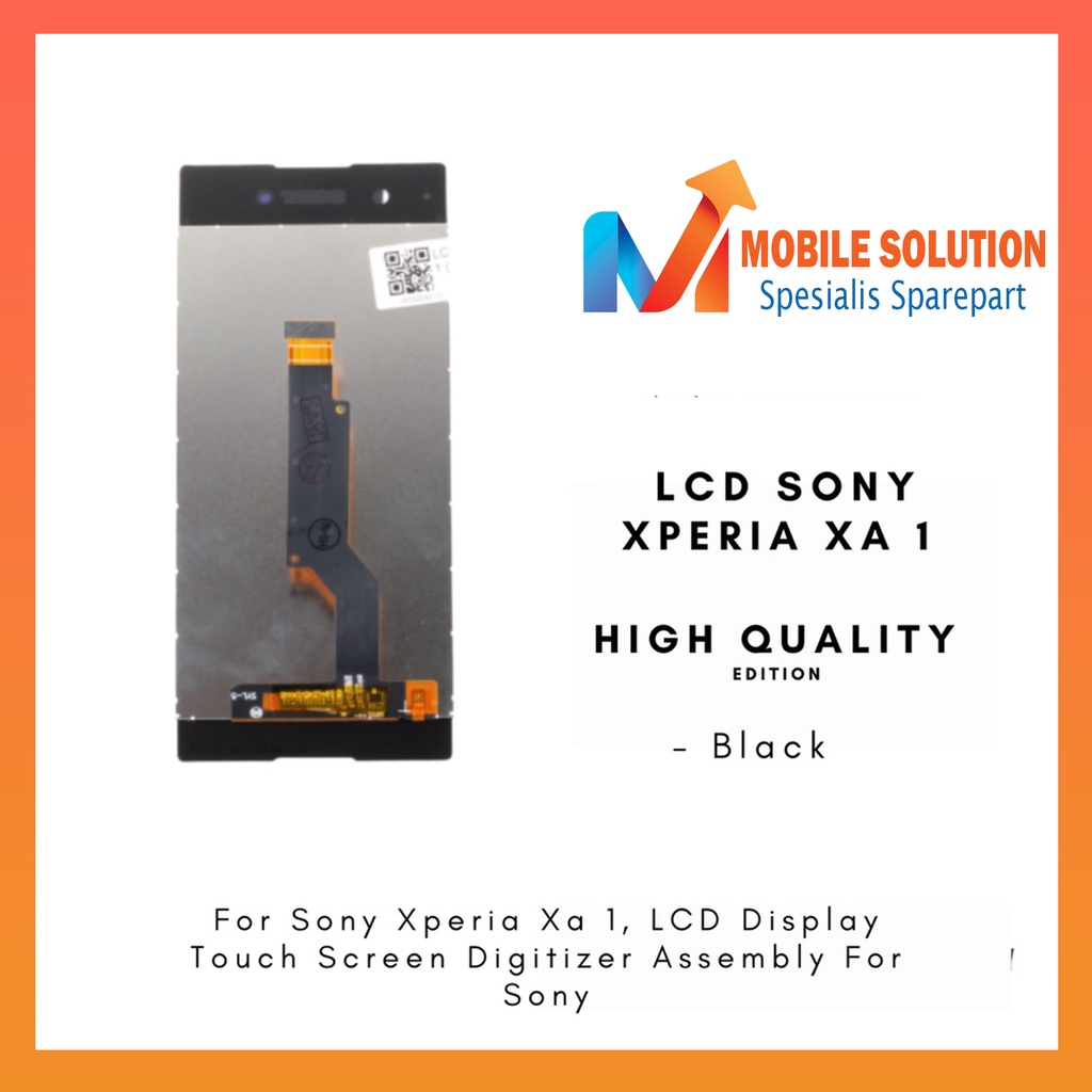 Grosir LCD Xperia XA 1 ORIGINAL 100%  Fullset Touchscreen Garansi 1 Bulan + Packing / Bubbel