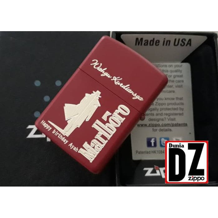 terbaru KOREK API ZIPPO GRAFIR / ZIPPO CUSTOM GRAFIR MARLBORO barang bagus