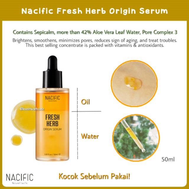 Nacific Fresh Herb Origin Serum 50ml