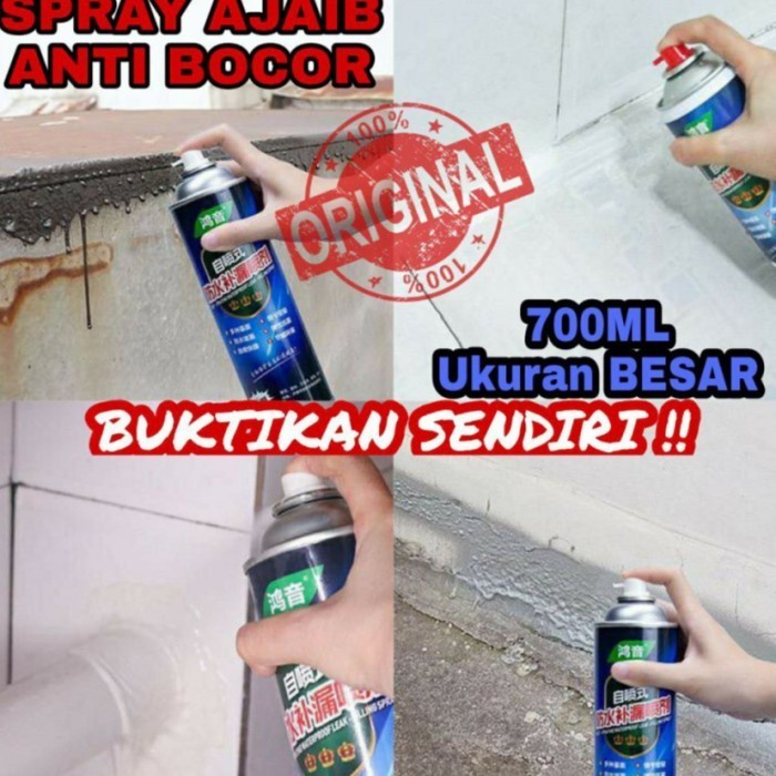 BERKUALITAS Nobuceri Spray Perekat Kedap Air ORIGINAL 700 ML