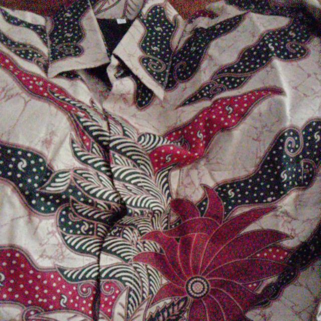 Stz Batik Pria Kemeja Batik Lengan Panjang - Kemeja Batik Full Furing M L Xl Xxl Batik Premium