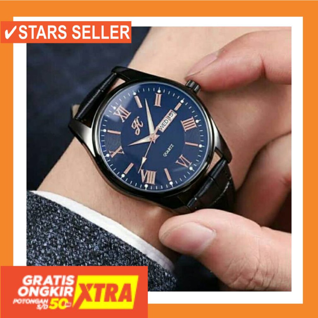 JAM TANGAN GROSIR MURAH LELAKI ANTI KARAT AIR LAKI / Jam jimshoney pria