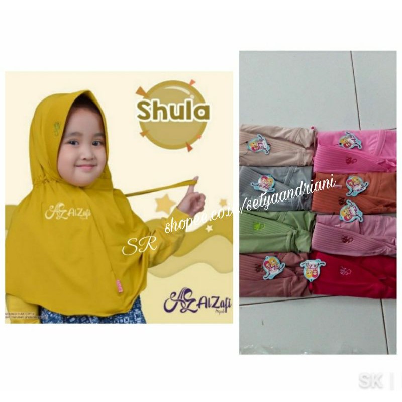 (ALZAFI ORIGINAL) ALZAFI KIDS / ALZAFI HIJAB / JILBAB ANAK