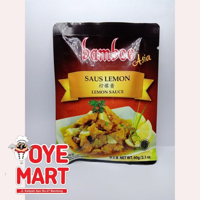 

Promo BAMBOE ASIA BUMBU INSTAN SAUS LEMON 60GR HARGA PROMO Berkualitas