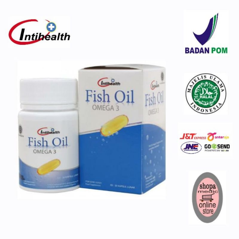 Intihealth Omega 3 Fish Oil 30 Kapsul
