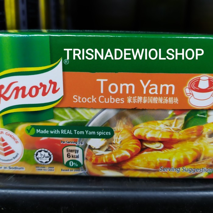 

Flash Sale - Knorr Tom Yam Stock Cubes With Real Tomyam Spices 60Gram (6Pcs)