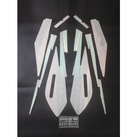 striping stiker sticker lis honda glpro gl pro neo tech neotech 94 95 ijo hijau original