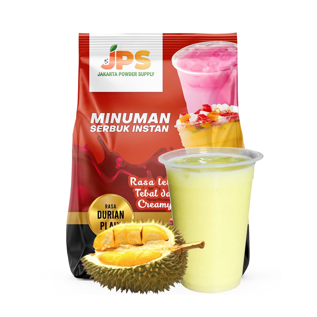 

JPS Durian Plain Serbuk Powder Bubuk Minuman 1 Kg