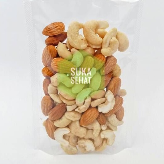 

Raw Mix Nuts Organic (Almond + Cashew / Mede) -100gr