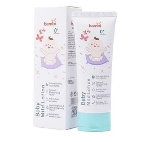 Bambi Baby Mild Lotion Rich Milk Protein 100ml