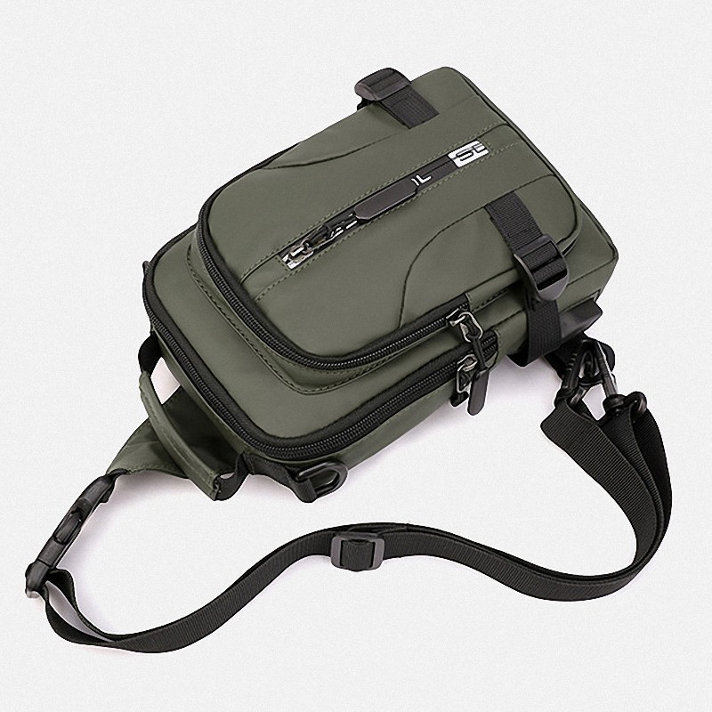 COD Highland Tas Slempang Waistbag Pria Tas Selempang Cowok Sling Bag Pria Waterprof IMPORT TS704