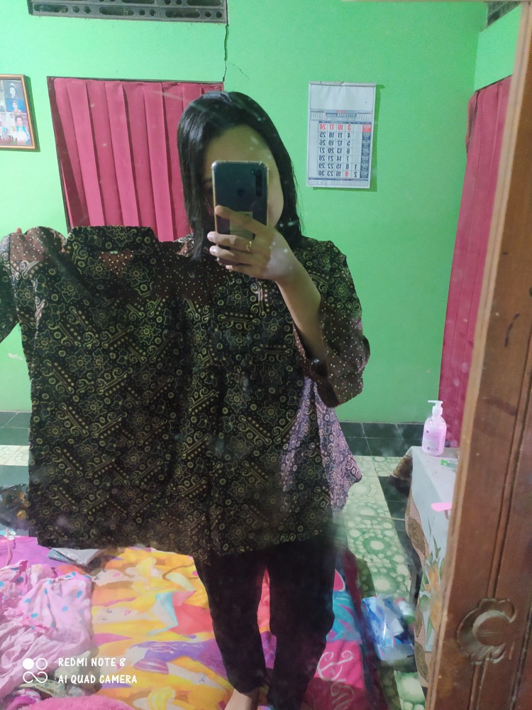 Kemeja Batik Pria Motif Mataram