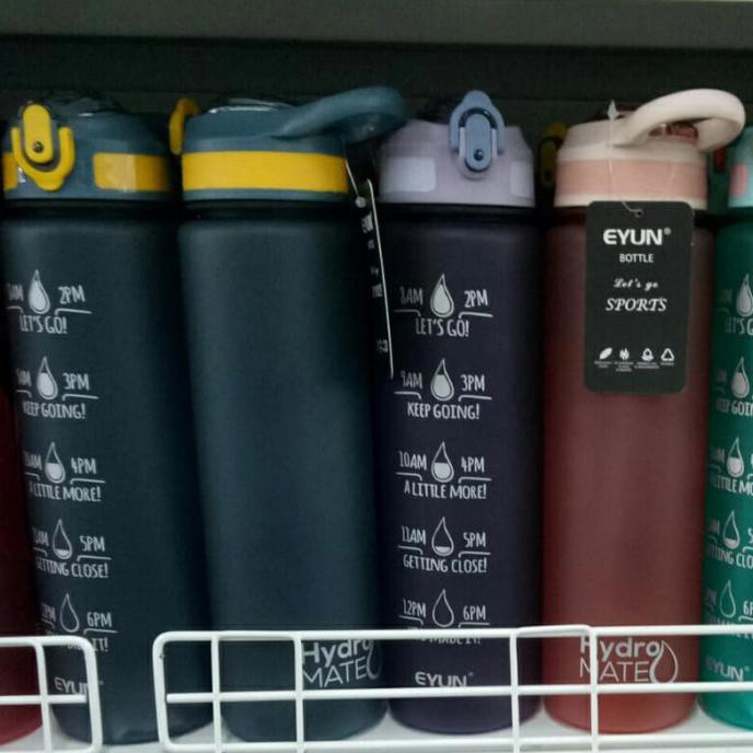 Promo Bulan Ini Eyun Bottle.Let'S Go Sports.Hidro Mateo. Uk 1000Ml.Botol Minum Olahrag Diskon