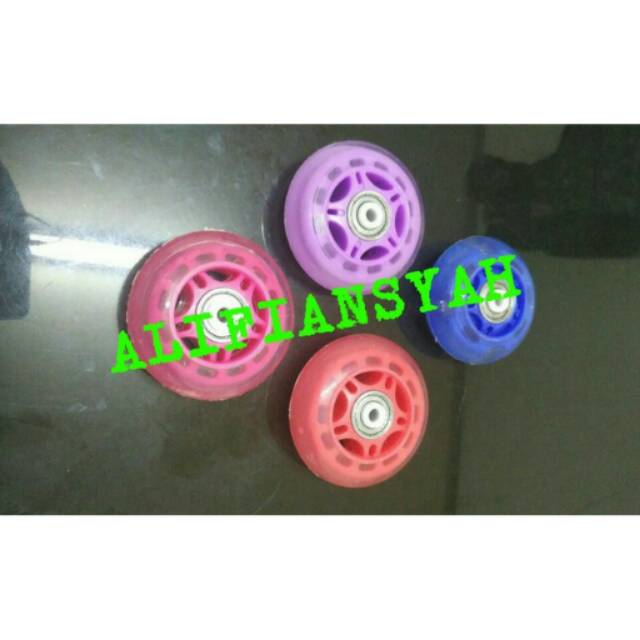 Roda karet pu/roda sepatu roda skateboard goyang/roda full karet