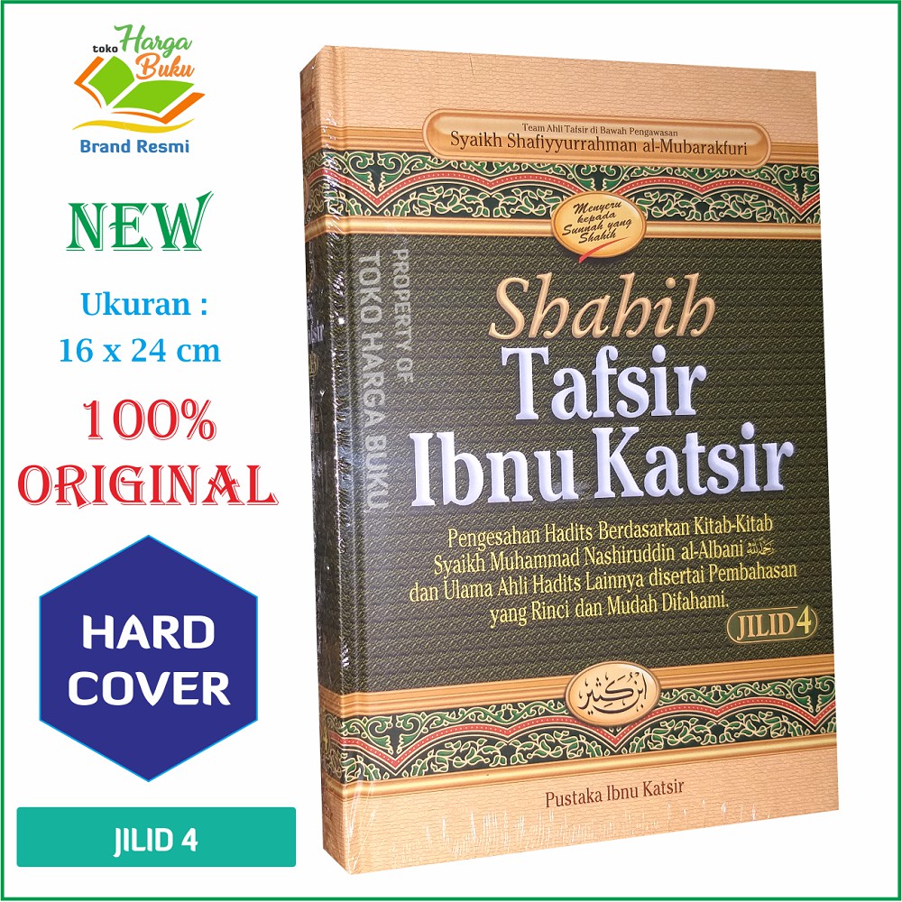 Foto Shahih Tafsir Ibnu Katsir Jilid 4 - PIK
