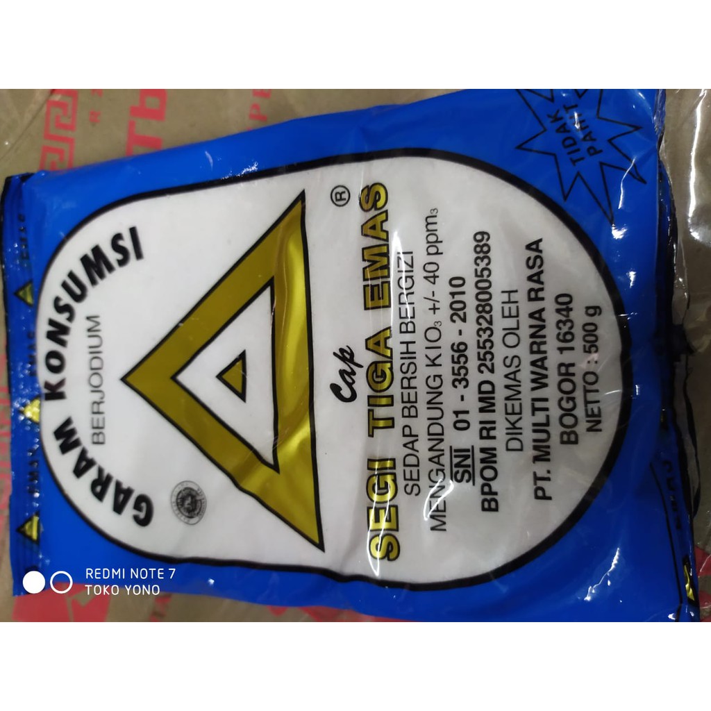 

Garam Konsumsi Segi Tiga Emas