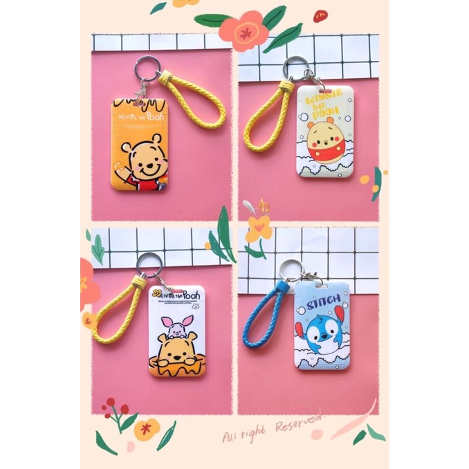 

Office & Stationery | Document Organizer | Tempat Kartu Unik / Card Holder Motif Stitch & Winnie The Pooh Imut | Best Seller