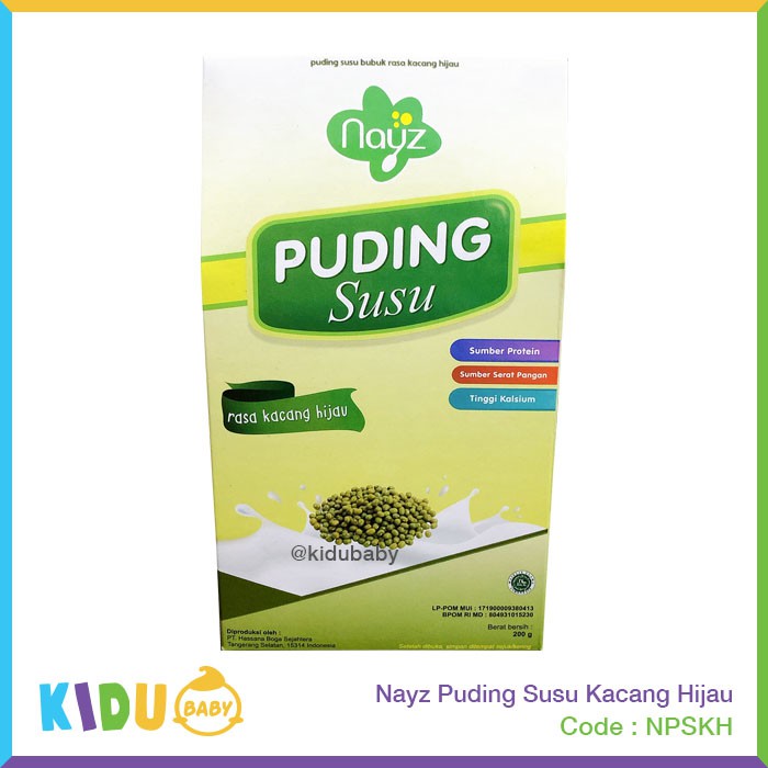 Nayz Puding Susu Makanan MPASI Bayi Anak / Kidu Baby