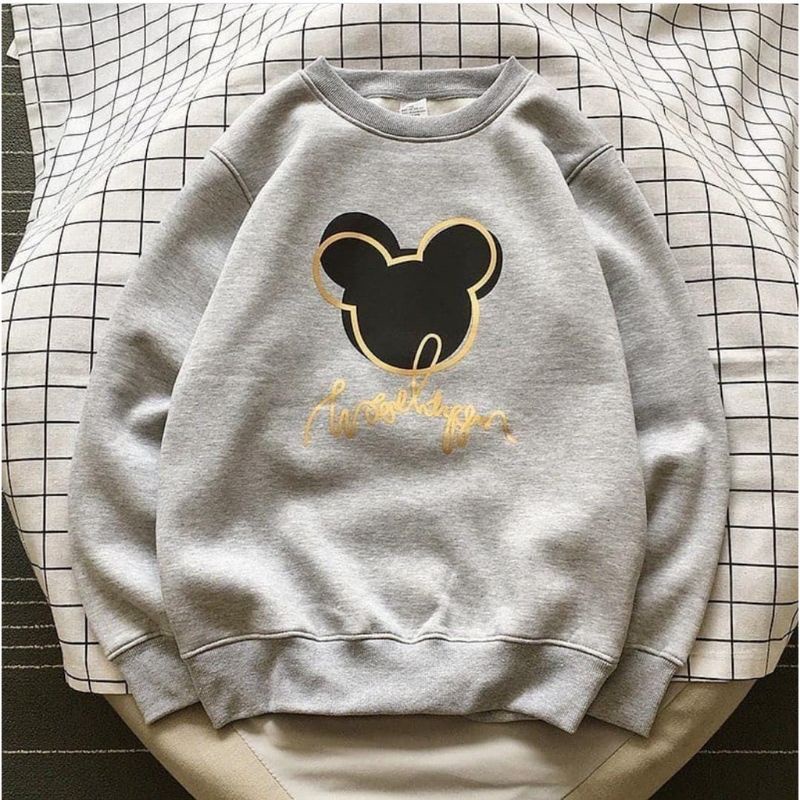 SWEATER CREWNECK - MICKEY'S HEAD