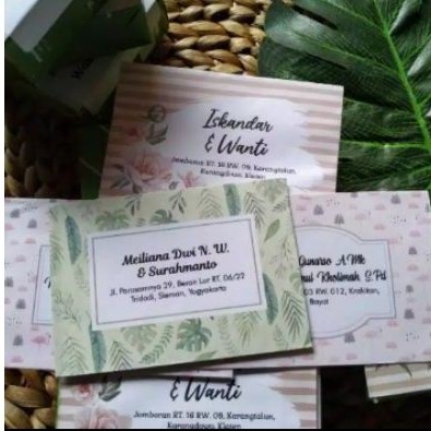 

AMPLOP NAMA | AMPLOP KONDANGAN 1 BOX ISI 50PCS