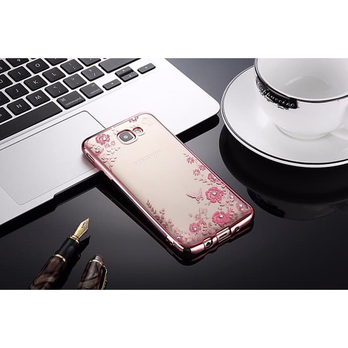 TPU FLOWER Case Samsung J2 / J5 prime/ J7 Prime 2016 / case hp / soft case / hard case