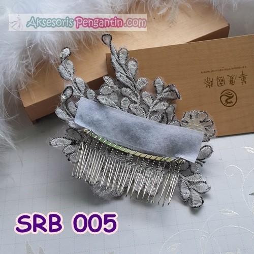 [STOK TERBATAS] SIRKAM BUNGA BROKAT AKSESORIS WEDDING WANITA SRB005