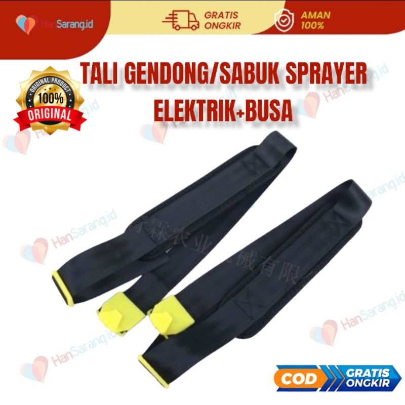 Sabuk Sprayer Elektrik Tali Gendong Semprotan Cas + Busa