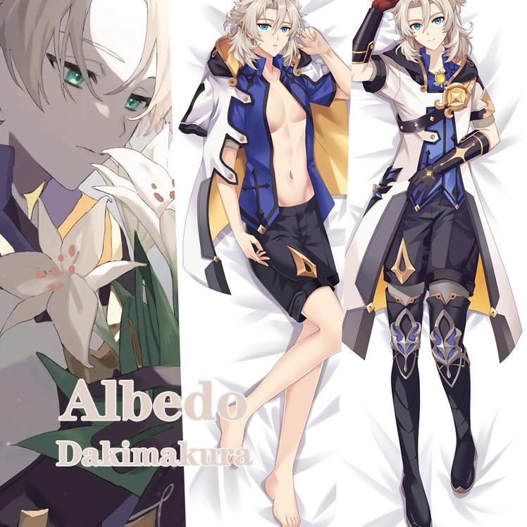 [PRODUK CVQVY] Dakimakura Albedo Genshin Impact QAC