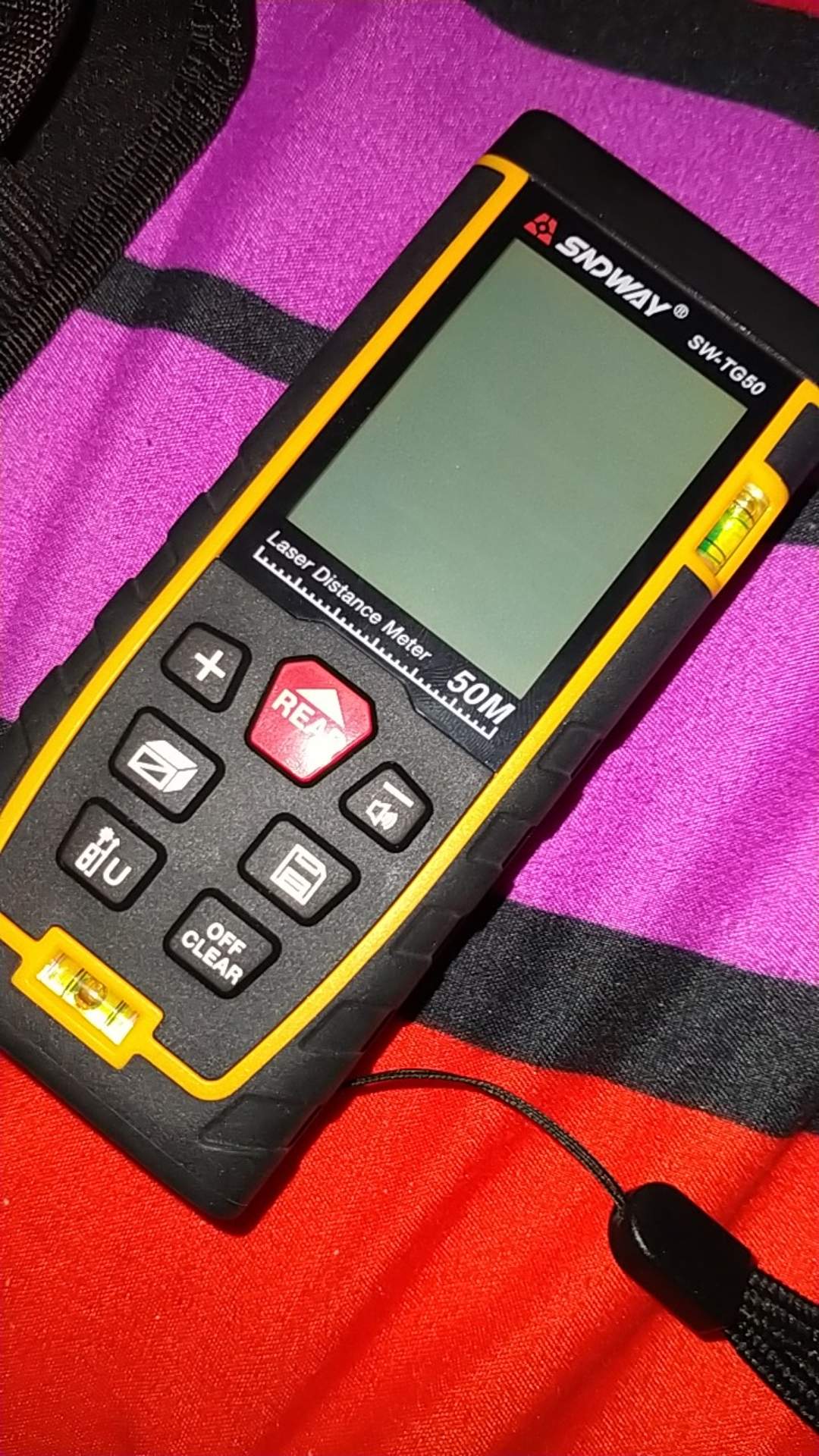 Grosirunik99 Sndway Sw-tg50 - Infrared Laser Distance Meter Measurement Tool 50m