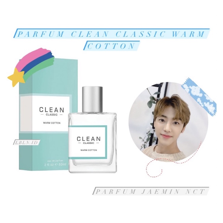Parfum Clean Classic Warm Cotton Jaemin NCT Dream Original Share in Bottle